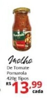 Molho de tomate Pomarola 420g tipos