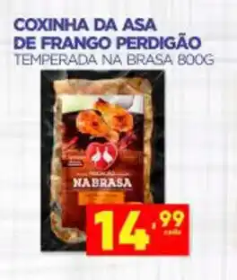 Novo Mix Coxinha da asa de frango Perdigao 800g oferta