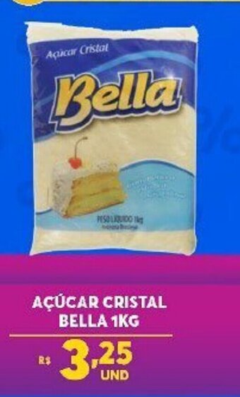 Atacadão Centro Sul Acucar Cristal Bella 1kg oferta