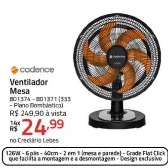 Ventilador mesa