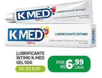 Lubrificante intimo k-med gel