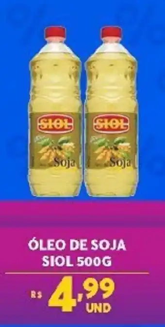 Atacadão Centro Sul Oleo de Soja Siol 500g oferta
