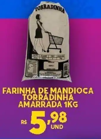 Atacadão Centro Sul Farinha De Mandioca Torradinha Amarrada 1kg oferta