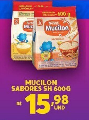 Atacadão Centro Sul Mucilon Sabores Sh 600g oferta