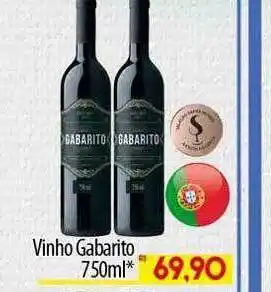 Proença Supermercados Vinho gabarito oferta