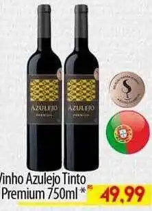 Proença Supermercados Vinho azulejo tinto premium oferta