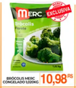 Mercadão Atacadista Brocolis Merc Congelado 1.020kg oferta