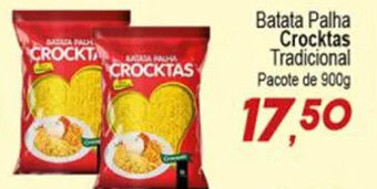 Villefort Atacadista Batata Palha Crocktas Trad. 900g oferta