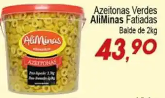 Azeitonas Verdes Aliminas Fat. 2kg