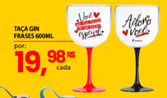 Taca Gin Frases 600ml