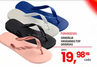 Mercadão Atacadista Havaianas Sandalia oferta