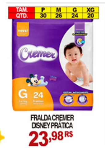 Fralda Cremer Disney Pratica