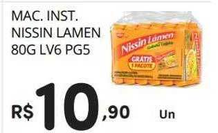 Supermercado Vitorino Mac inst nissin lamen oferta