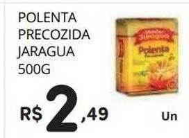 Polenta precozida jaragua