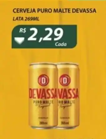 Hirota Food Supermercado Cerveja Puro Malte Devassa 269ml oferta