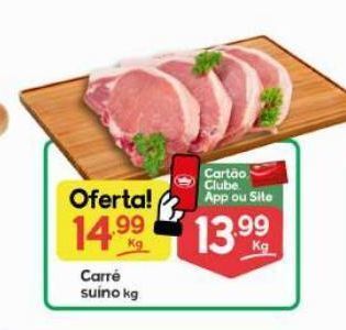 Supermercados Princesa Carré suíno kg oferta