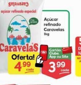 Supermercados Princesa Açúcar caravelas 1kg oferta