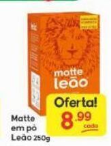 Supermercados Princesa Matte em pó leão 250g oferta