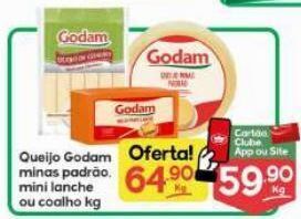 Supermercados Princesa Queijo godam kg oferta