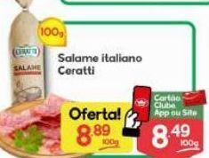 Supermercados Princesa Salame italiano ceratti oferta