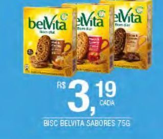 DB Supermercados Biscoitos belvita sabores 75g oferta