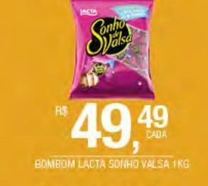 DB Supermercados Bombom lacta sonho de valsa 1kg oferta