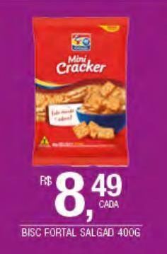 DB Supermercados Biscoito fortaleza salgado 400g oferta