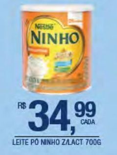 DB Supermercados Leite em pó ninho z/lact 700g oferta