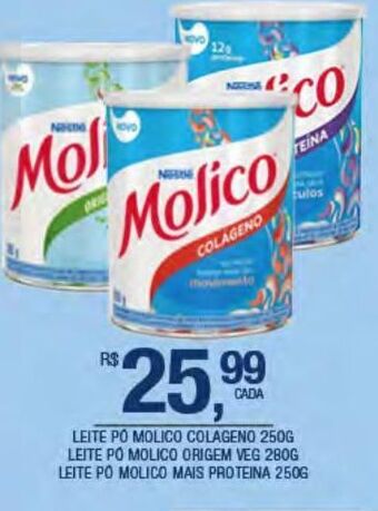 DB Supermercados Leite em pó molico colageno 250g oferta
