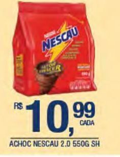 DB Supermercados Achocolatado nescau 2.0 550g oferta