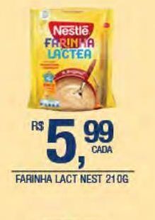 Farinha láctea nestlé 210g