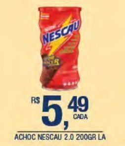 DB Supermercados Achocolatado nescau 2.0 200g oferta