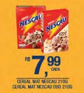 DB Supermercados Cereal nescau 210g oferta