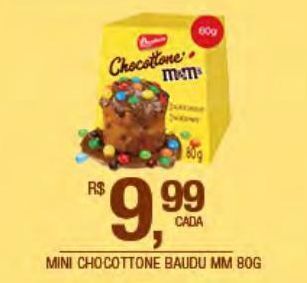 DB Supermercados Mini chocottone bauducco 80g oferta