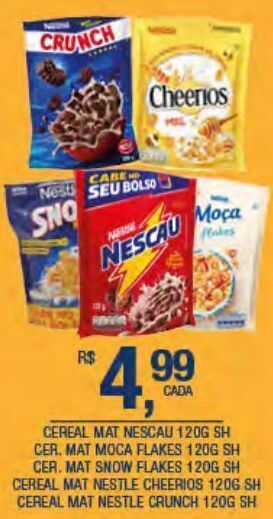 DB Supermercados Cereal nescau 120g oferta