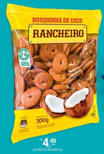 DB Supermercados Biscoito rosquinha coco rancheiro 300g oferta