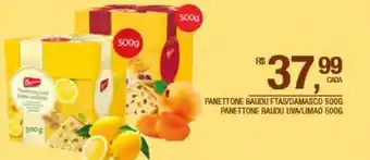 DB Supermercados Panettone bauducco frutas/damasco 500g oferta