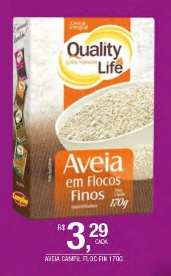 DB Supermercados Aveia campilar flocos fin 170g oferta