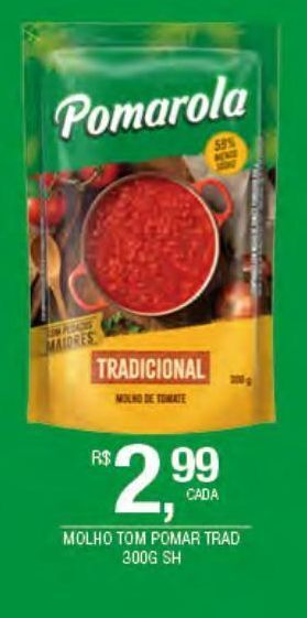 DB Supermercados Molho de tomate pomarola 300g oferta