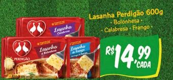 DB Supermercados Lasanha perdigão 600g oferta