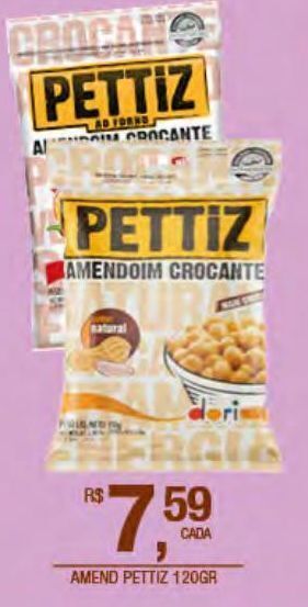 DB Supermercados Amendoim pettiz 120g oferta