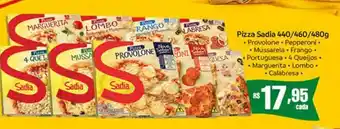 DB Supermercados Pizza sadia 440/460/480g oferta