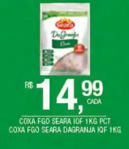 DB Supermercados Coxa de frango seara kg oferta