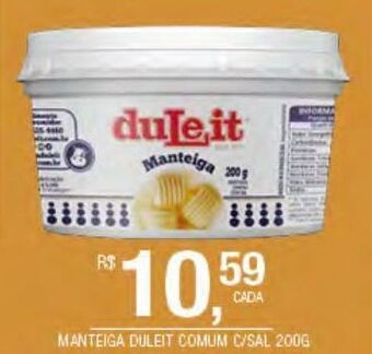 DB Supermercados Manteiga duleit comum c/sal 200g oferta