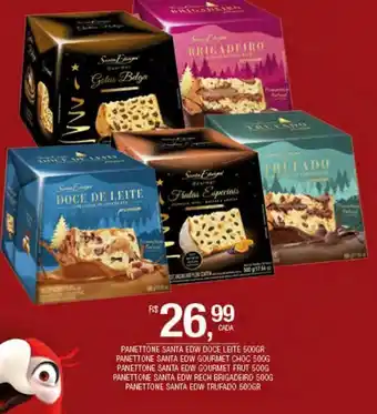 Panettone santa edwiges doce leite 500g