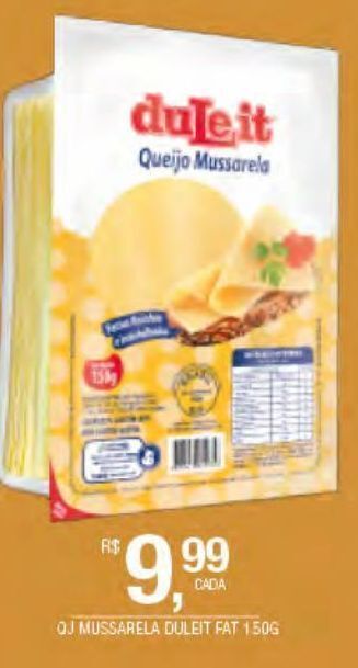 DB Supermercados Queijo mussarela duleit 150g oferta