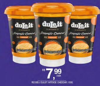 DB Supermercados Requeijão duleit intense cheddar 180g oferta