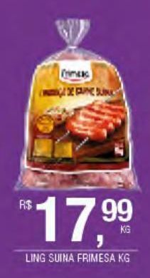 Linguiça suína frimesa kg