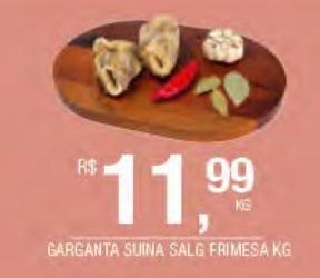 DB Supermercados Garganta suina salgada frimesa kg oferta