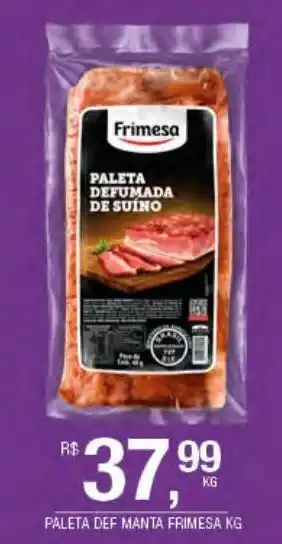 DB Supermercados Paleta defumada manta frimesa kg oferta